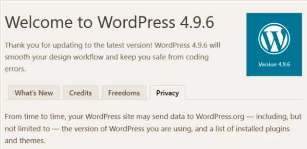 WordPress 4.9.6 RC1发布